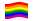 Arcobaleno-Bandiera sventolante