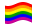Arcobaleno-Bandiera sventolante