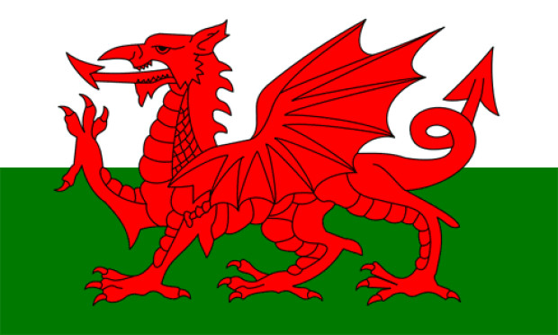 Bandiera Galles, Bandiera Galles