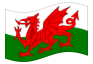 Bandiera animata Galles