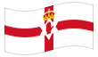 Bandiera animata Irlanda del Nord