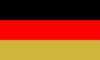 Grafica della bandiera Germania (nero-rosso-oro)