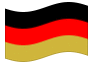 Bandiera animata Germania (nero-rosso-oro)