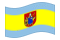 Saterland (Seelterlound)-Bandiera sventolante