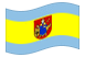 Saterland (Seelterlound)-Bandiera sventolante
