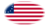 Betsy Ross (USA 1777-1795)-Bandiera come vignetta ovale