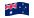 Australia-Bandiera sventolante
