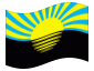 Bandiera animata Donetsk