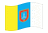 Odessa-Bandiera sventolante