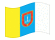 Odessa-Bandiera sventolante