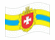 Rivne-Bandiera sventolante