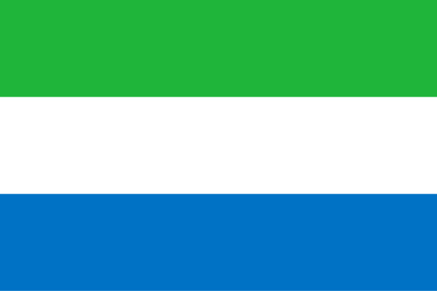 Bandiera Sierra Leone, Bandiera Sierra Leone