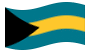 Bahamas-Bandiera sventolante