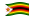 Zimbabwe-Bandiera sventolante
