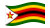 Zimbabwe-Bandiera sventolante