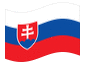 Bandiera animata Slovacchia