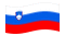 Slovenia-Bandiera sventolante