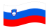 Slovenia-Bandiera sventolante