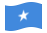 Somalia-Bandiera sventolante