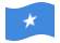 Somalia-Bandiera sventolante