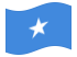 Somalia-Bandiera sventolante