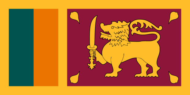 Bandiera Sri Lanka, Bandiera Sri Lanka