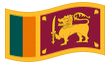 Bandiera animata Sri Lanka