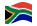 Sudafrica-Bandiera sventolante