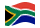 Sudafrica-Bandiera sventolante