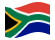 Sudafrica-Bandiera sventolante