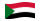 Sudan-Bandiera sventolante
