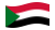 Sudan-Bandiera sventolante