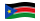 Sud Sudan-Bandiera sventolante