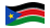Sud Sudan-Bandiera sventolante