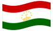 Bandiera animata Tagikistan