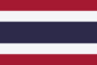 Grafica della bandiera Thailandia