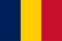 Grafica della bandiera Chad