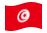 Tunisia-Bandiera sventolante