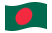 Bangladesh-Bandiera sventolante