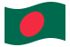 Bangladesh-Bandiera sventolante