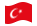 Turchia-Bandiera sventolante