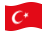 Turchia-Bandiera sventolante