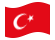 Turchia-Bandiera sventolante