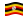 Uganda-Bandiera sventolante