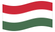 Bandiera animata Ungheria
