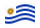 Uruguay-Bandiera sventolante