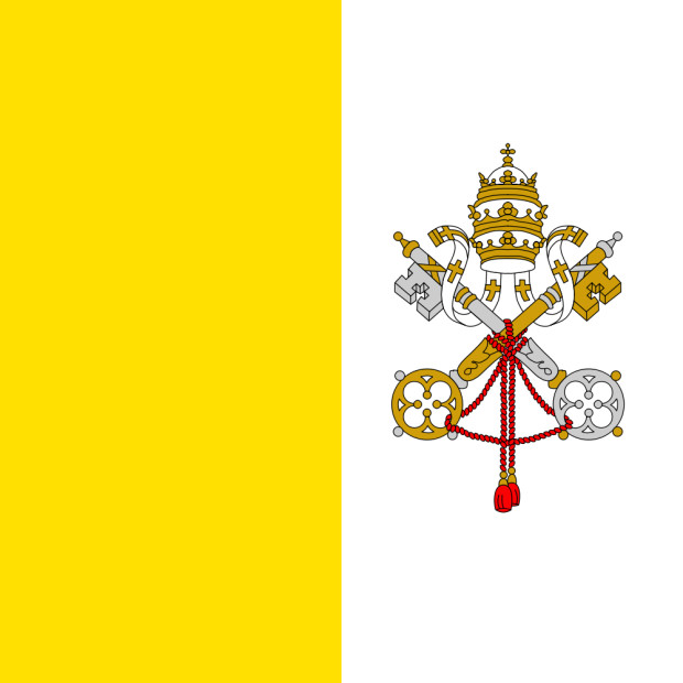 Bandiera Città del Vaticano / Stato della Città del Vaticano, Bandiera Città del Vaticano / Stato della Città del Vaticano