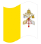 Bandiera animata Città del Vaticano / Stato della Città del Vaticano