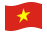 Vietnam-Bandiera sventolante