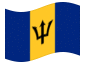 Bandiera animata Barbados